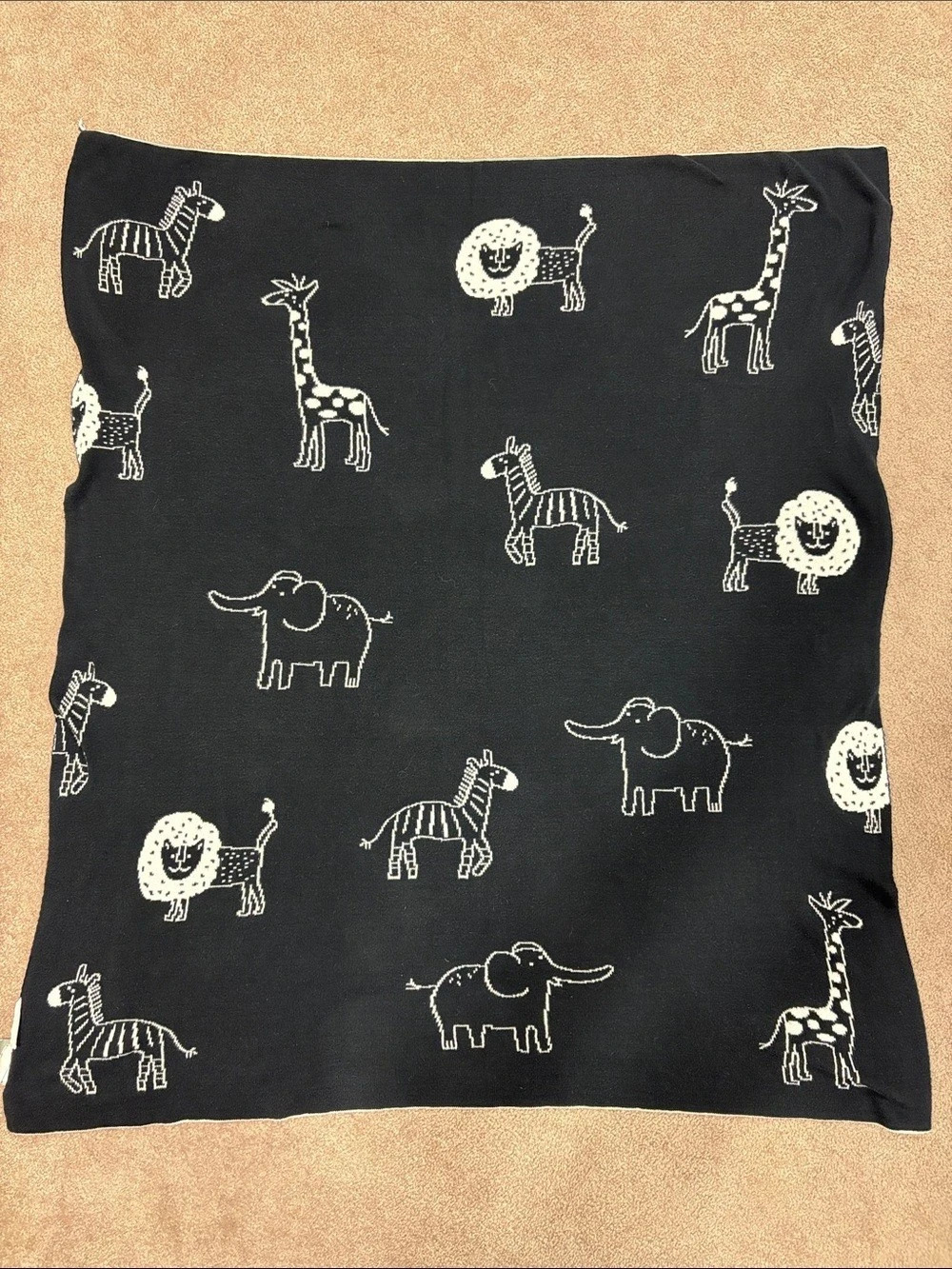 FROlics  Safari Cotton Animal Print Blanket